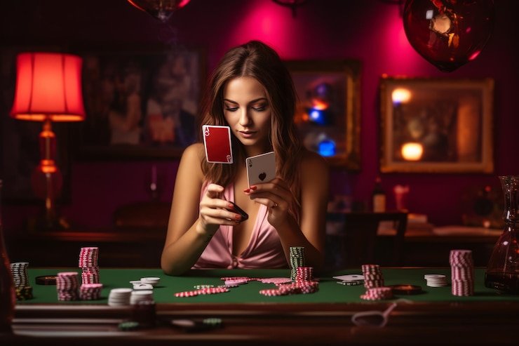Bikini Paradise slot game reels and tropical theme on alphaslot77 mobile